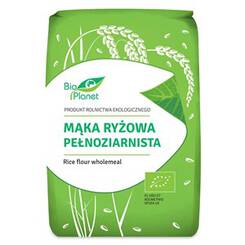 BIO PLANET Mąka ryżowa pełnoziarnista (1kg) - BIO