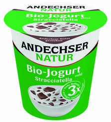 *ANDECHSER Jogurt kremowy stracciatella 3,8% tłuszczu (150g) - BIO