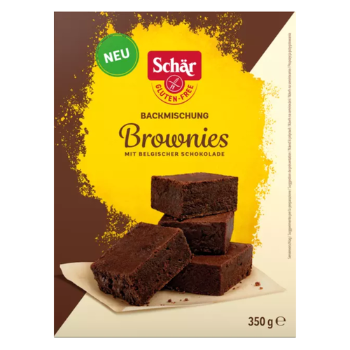 SCHAR Mieszanka do wypieku brownie bezglutenowa - Mix Brownies (350g)