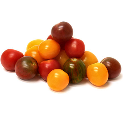 Pomidorki ekologiczne cherry mix kolorów, opakowanie (250g) - BIO (PL)