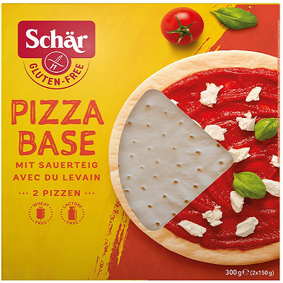 SCHAR Spody do pizzy bezglutenowe - Pizza Base (2 x 150g)