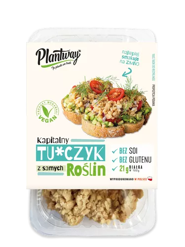 *PLANTWAY Tuńczyk roślinny (150 g)