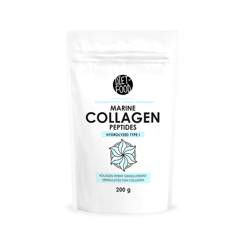 DIET-FOOD Collagen - Kolagen rybi w proszku (200g)