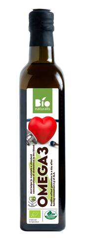 EKKO Mieszanka oleju rzepakowego i lnianego OMEGA-3 (500 ml) - BIO