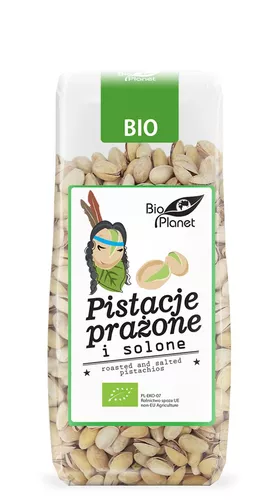 BIO PLANET Pistacje prażone i solone (100g) - BIO