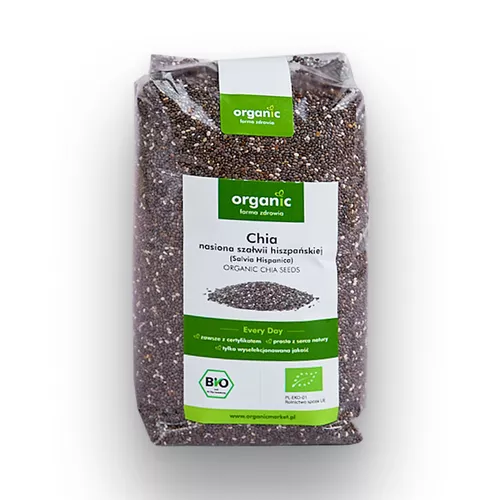 ORGANIC Chia ekologiczna - nasiona szałwii hiszpańskiej (200g) - BIO