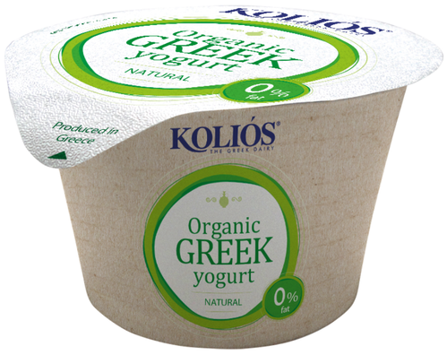 *KOLIOS Jogurt grecki 0% tłuszczu 150g - BIO