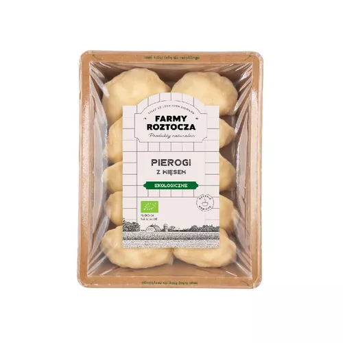 *FARMY ROZTOCZA Pierogi z mięsem (300g) - BIO (dostawa do sklepu - wtorek)