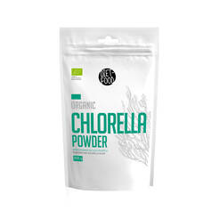 DIET-FOOD Chlorella sproszkowana (algi) (200g) - BIO 
