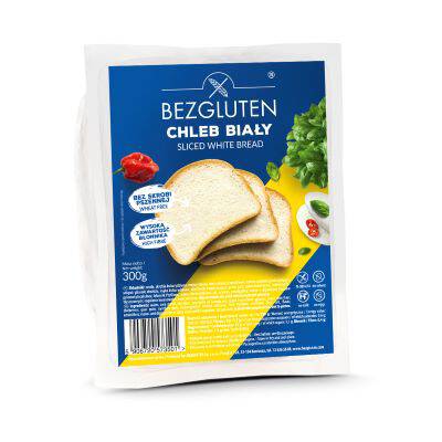 BEZGLUTEN Chleb biały bezglutenowy (300g)