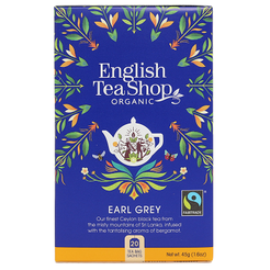 ENGLISH TEA SHOP Herbata Earl Grey (20x2,25g) - BIO