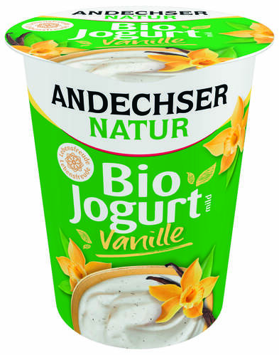 *ANDECHSER Jogurt waniliowy 3,8% tłuszczu (400 g) - BIO
