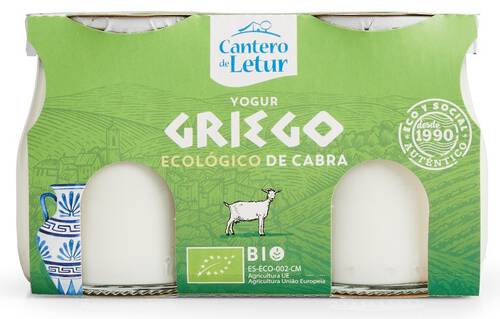 *CANTERO DE LETUR Jogurt kozi typu greckiego 2x125g - BIO