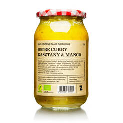 *DELIKATNA Curry ostre z kasztanami i mango (900ml) - BIO (f)