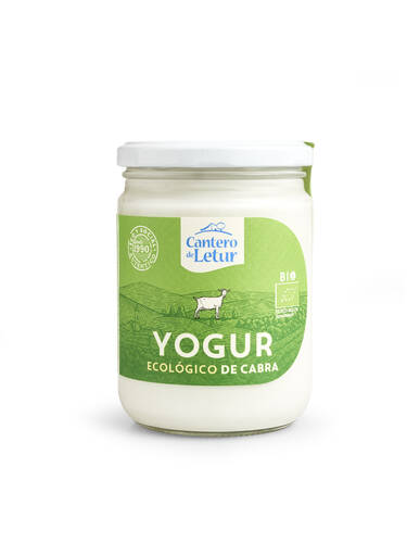 *CANTERO DE LETUR Jogurt kozi naturalny, ekologiczny (420g) - BIO