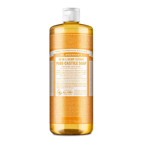 DR.BRONNER'S Mydło w płynie cytrusowo-pomarańczowe (945ml) - BIO