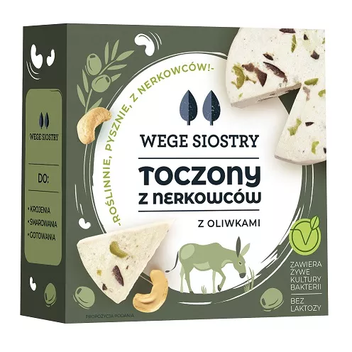 *WEGE SIOSTRY Toczony z nerkowców z oliwkami (140g)