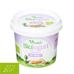 *KLIMEKO Jogurt naturalny 2%  tł. bez laktozy (330g) - BIO