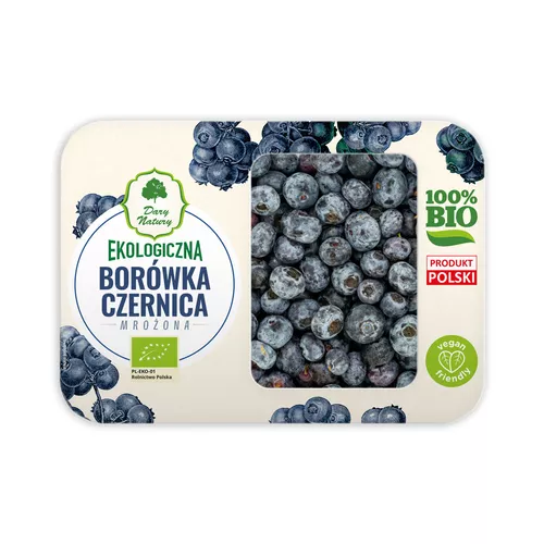 ***DARY NATURY Borówka czernica mrożona  (200 g) - BIO