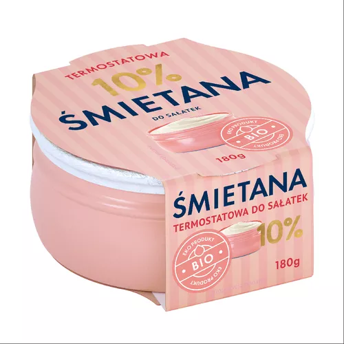 *YOMLEKO Śmietana 10% (180g) - BIO