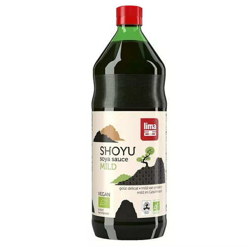 LIMA Sos sojowy shoyu łagodny (500 ml) - BIO