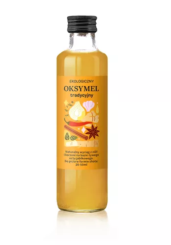 DELIKATNA Oksymel tradycyjny (250ml) - BIO