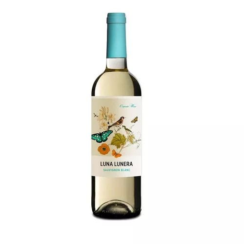 (18+) Wino białe wytrawne luna lunera sauvignon blanc Bodega Dehesa De Luna750ml - BIO