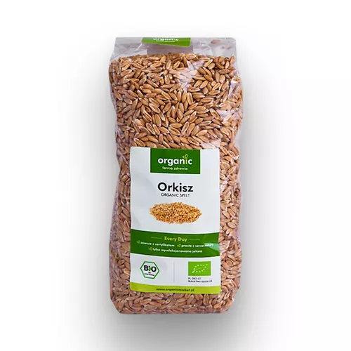 ORGANIC Orkisz pełnoziarnisty ekologiczny (500g) - BIO