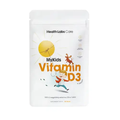 HEALTH LABS CARE Vitamin D3 w żelkach (60 żelek) (138g)