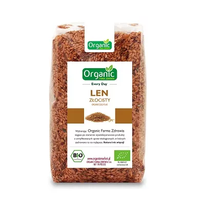 ORGANIC Len złocisty ekologiczny (250g) - BIO