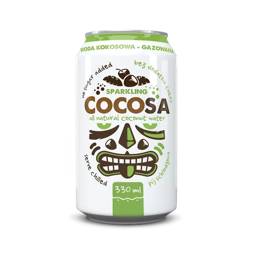 DIET-FOOD COCOSA woda kokosowa gazowana (330 ml)