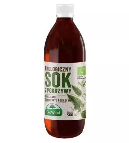 EKO WITAL Sok z pokrzywy (500ml) - BIO