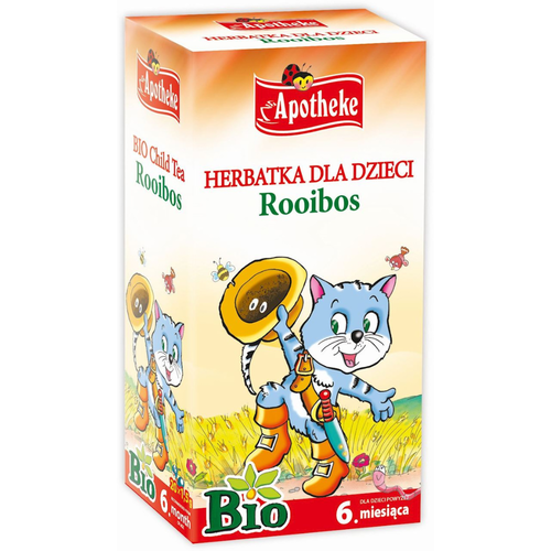 APOTHEKE Herbatka dla dzieci - rooibos BIO 20 x 1,5 g