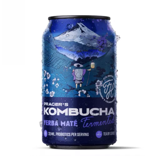 PRAGER'S Kombucha Yerba Mate (330 ml)