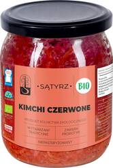 *SĄTYRZ Kimchi czerwone BIO 450 g