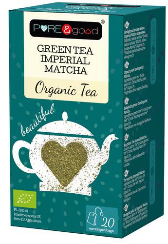 PURE & GOOD Herbata ekologiczna Imperial Matcha Green Tea 40g