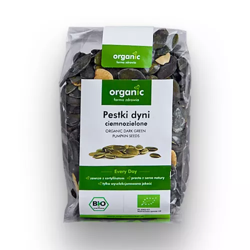 ORGANIC Pestki dyni ciemnozielone ekologiczne (150g) - BIO