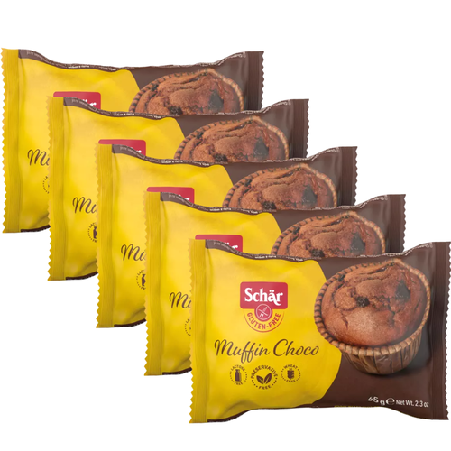 5x SCHAR Babeczka czekoladowa bezglutenowa - Muffin choco (65g)