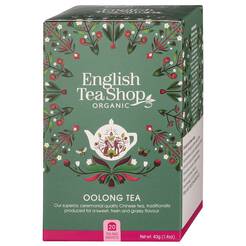 (Opakowanie zbiorcze) ENGLISH TEA SHOP Herbata Oolong (6x20 saszetek) - BIO