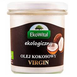 EKOWITAL Olej kokosowy ekologiczny virgin (240g) - BIO