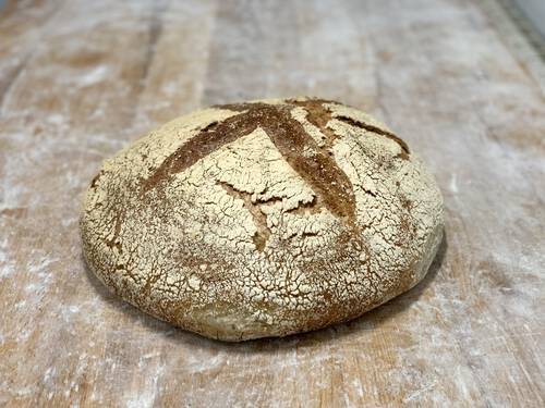 SKŁAD CHLEBA Chleb pszenno-żytni wiejski na zakwasie naturalnym (1,9kg) 