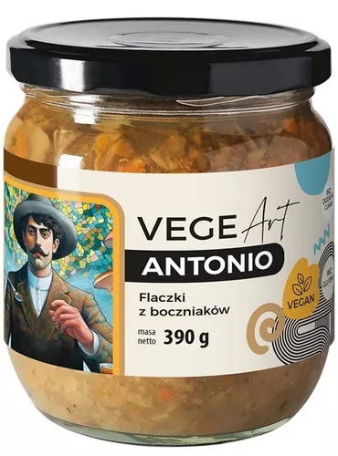 VEGE ART Wegańskie flaczki z boczniaków ANTONIO (390 g)