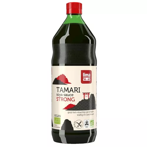 LIMA Sos sojowy tamari mocny, ekologiczny, bezglutenowy (500ml) - BIO