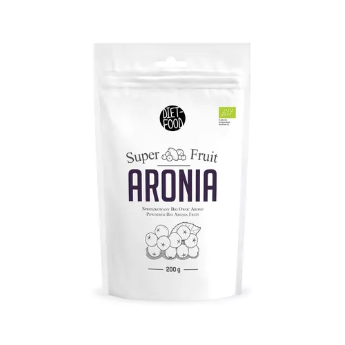 DIET-FOOD Aronia owoc sproszkowany (200g) - BIO