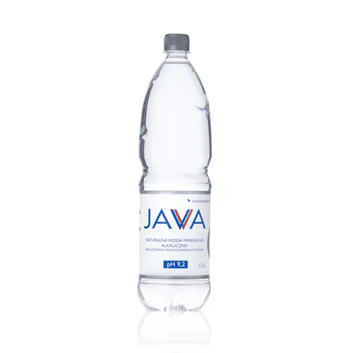 JAVA Woda mineralna niegazowana Alkaliczna pH 9,2 (1,5l)