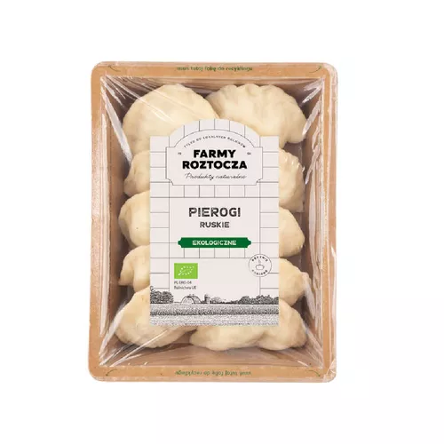 *FARMY ROZTOCZA Pierogi ruskie (300g) - BIO (dostawa do sklepu - wtorek)