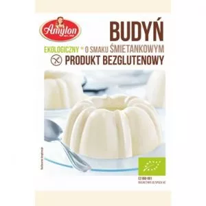 AMYLON Budyń śmietankowy bezglutenowy BIO (40g)