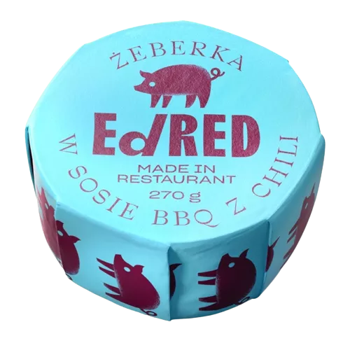 ED RED Żeberka w sosie bbq z chili (originals) (270g)