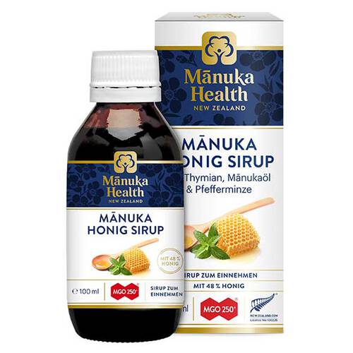 MANUKA HEALTH Syrop z Miodem Manuka MGO™ 250+ (100ml)