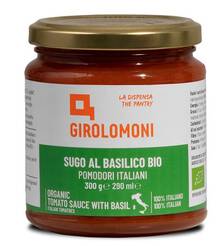 GIROLOMONI Sos pomidorowy z bazylią (300g) - BIO